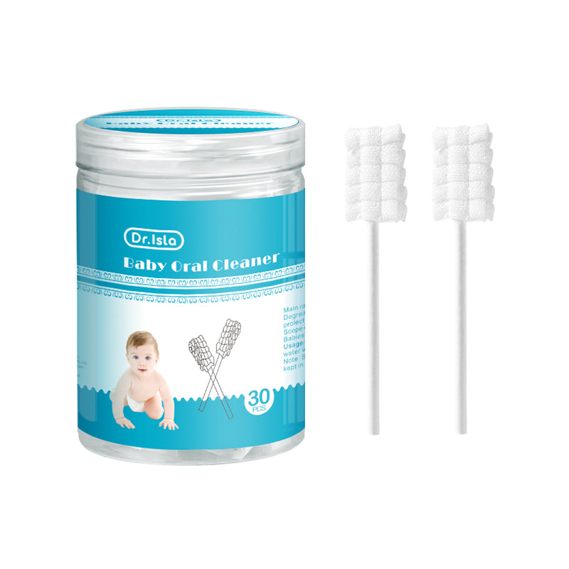 Limpiador de lengua para bebés, paquete de 30 unidades - QJ02