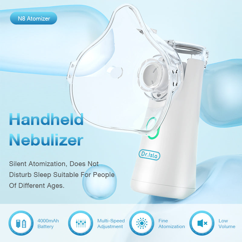 Nebulizador portátil de partículas atomizadas de 3 engranajes - N8