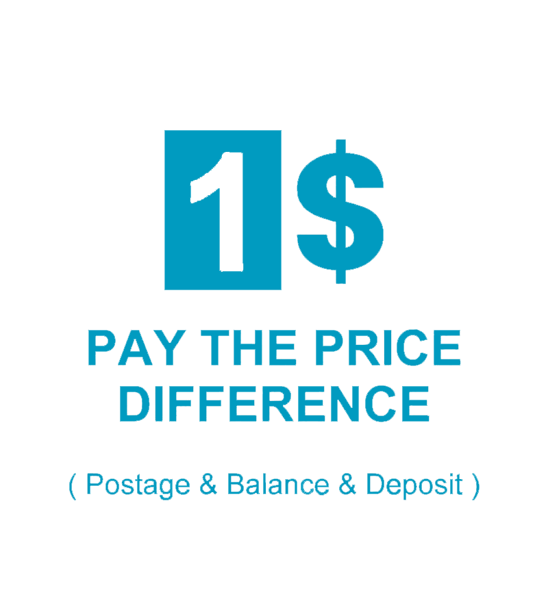 Pagar la diferencia de precio