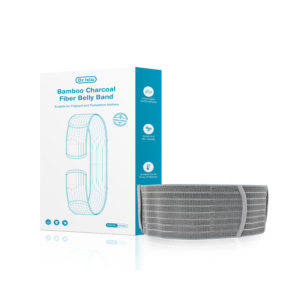 Faja abdominal de fibra de carbón de bambú - SFD04